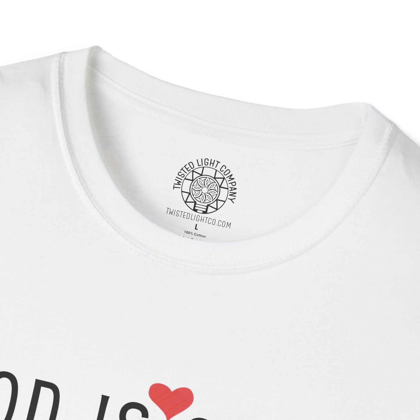 God Is Still Writing Your Story T-Shirt — Inspirational Christian Tee with Heart & Cross Back