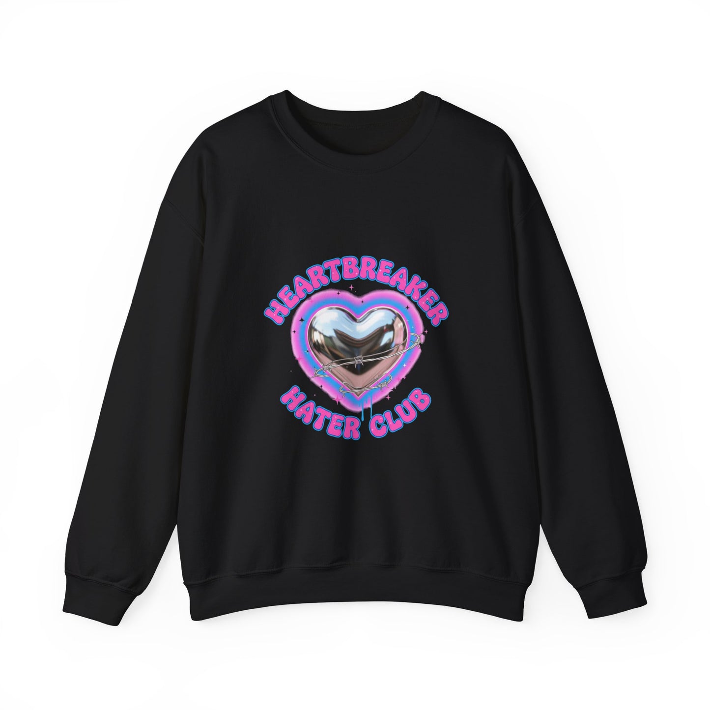 Neon Cherub Heartbreaker Hater Club Sweatshirt | airbrush shirt, Y2K graffiti
