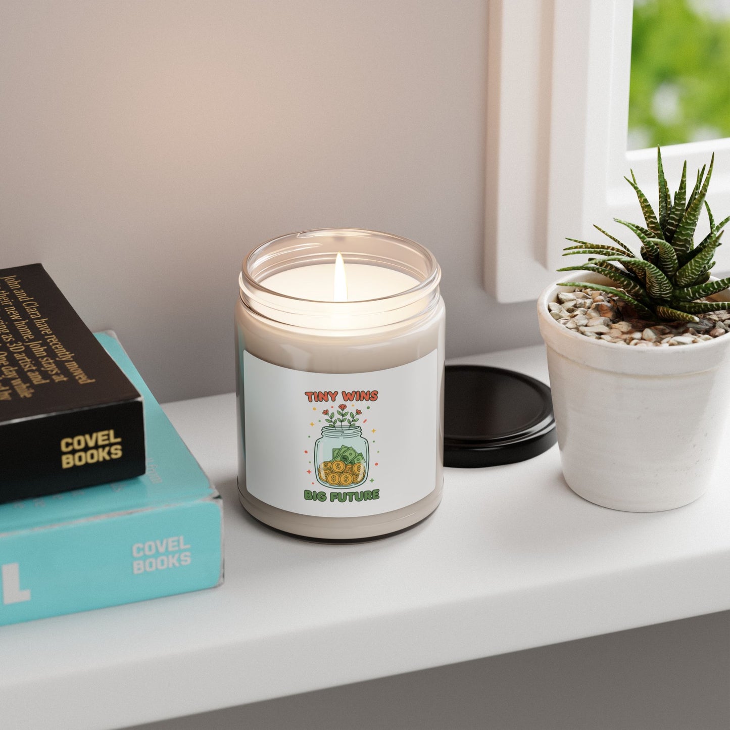 Tiny Wins Big Future Candle | Budget Life, Small Wins Soy Candle