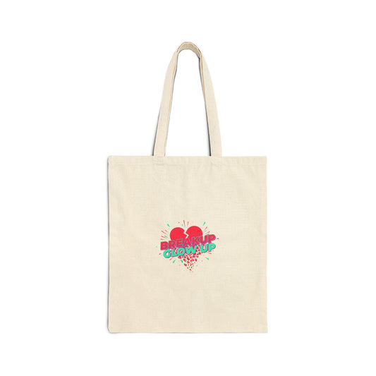 Breakup Glow Up Tote | Cotton Canvas, self upgrade, single era