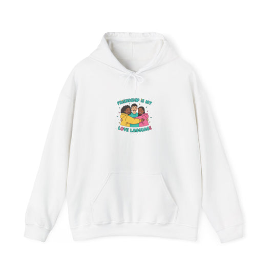 Platonic Love Hug Hoodie | Friendship-First, BFF Sweatshirt