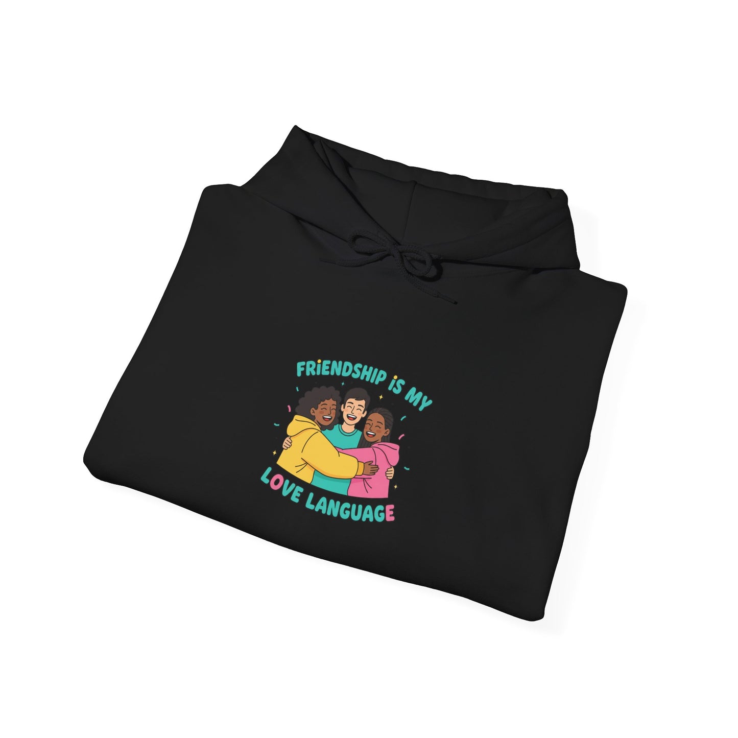 Platonic Love Hug Hoodie | Friendship-First, BFF Sweatshirt