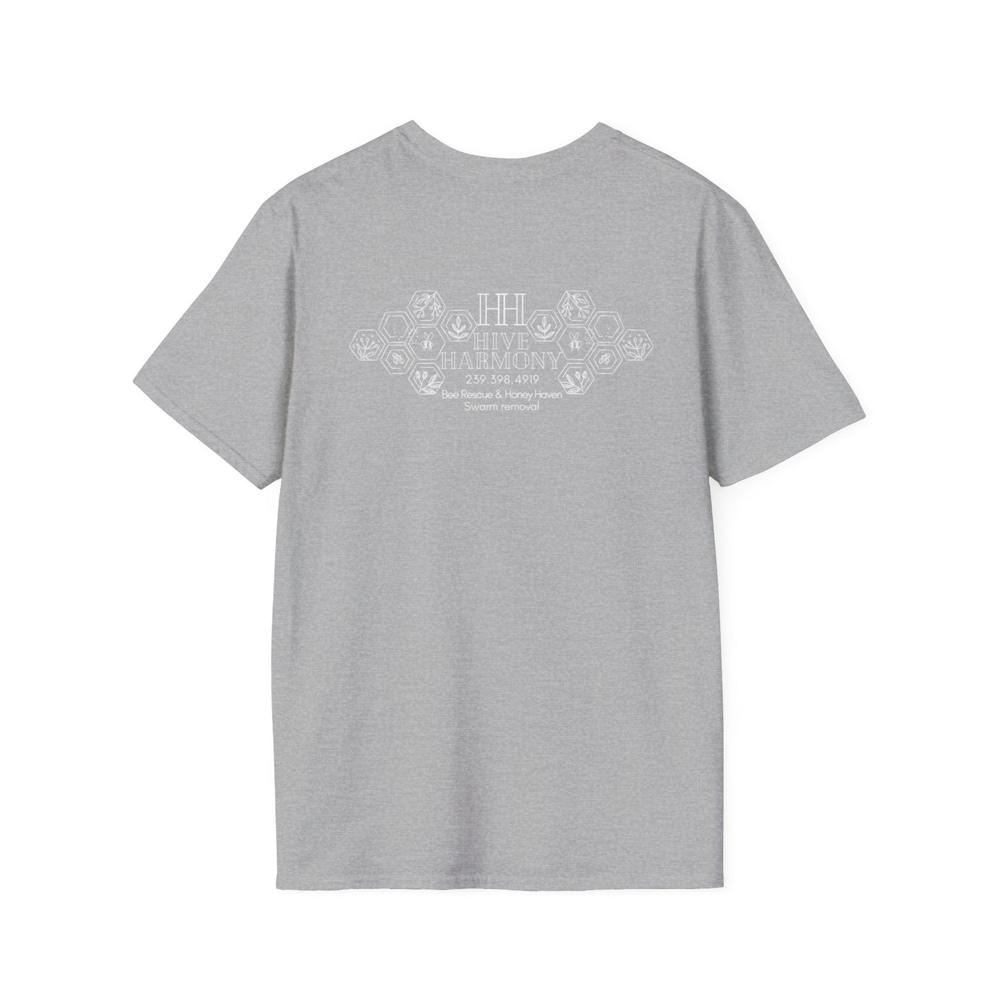 Heritage Home Floral Crest T-Shirt — Minimal Vintage Logo Tee
