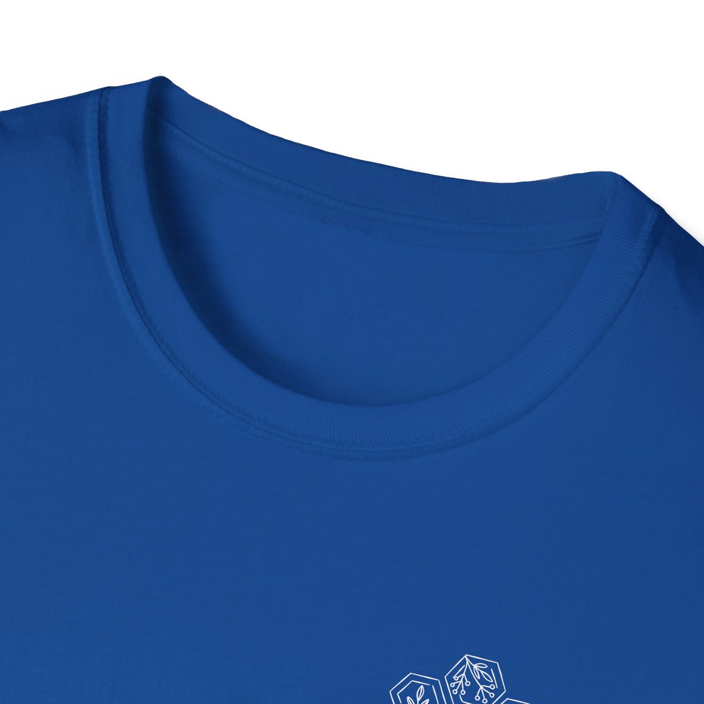Heritage Home Floral Crest T-Shirt — Minimal Vintage Logo Tee