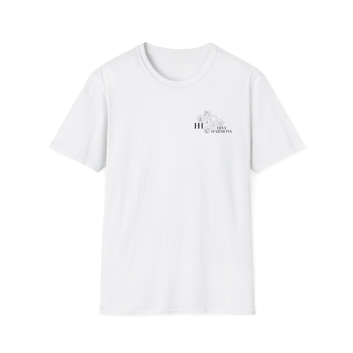 Heritage Home Floral Crest T-Shirt — Minimal Vintage Logo Tee