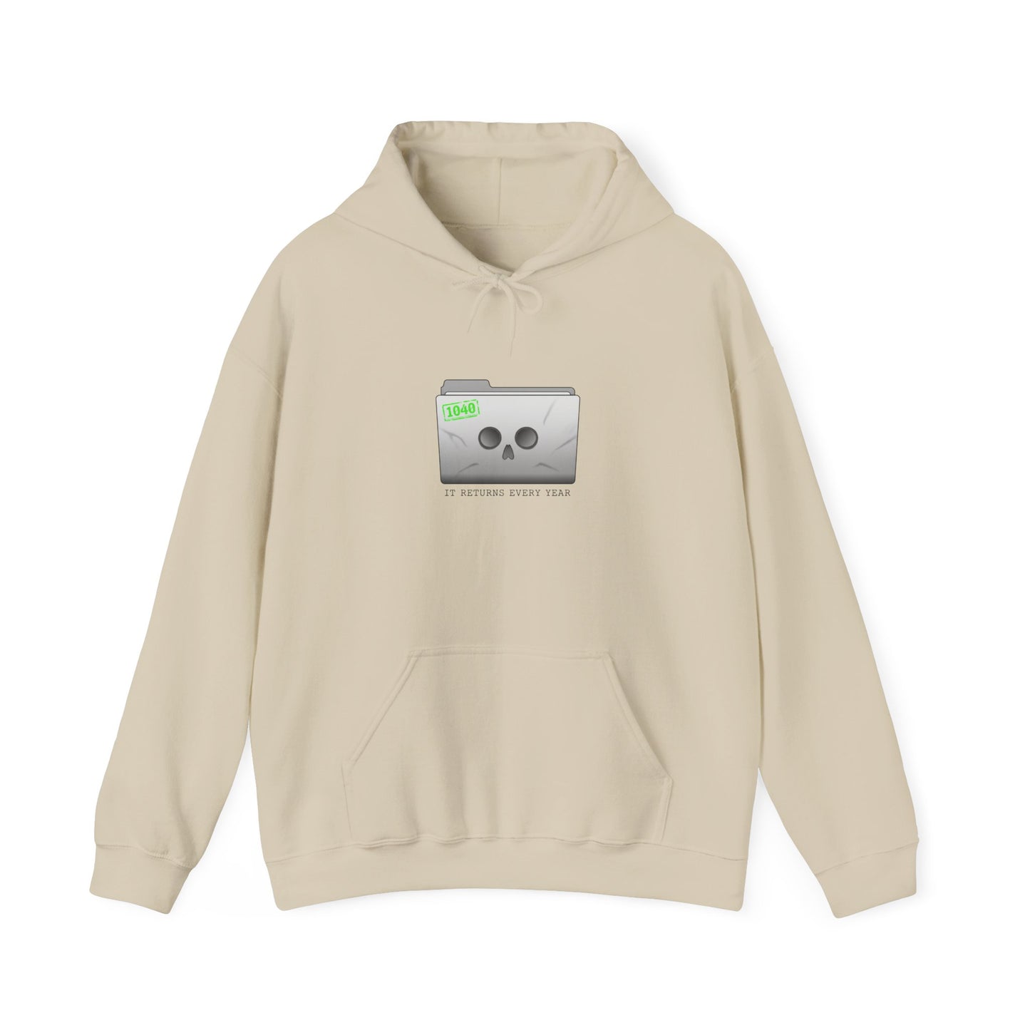 Tax Season Skull Ledger Hoodie | tax meme, IRS humor