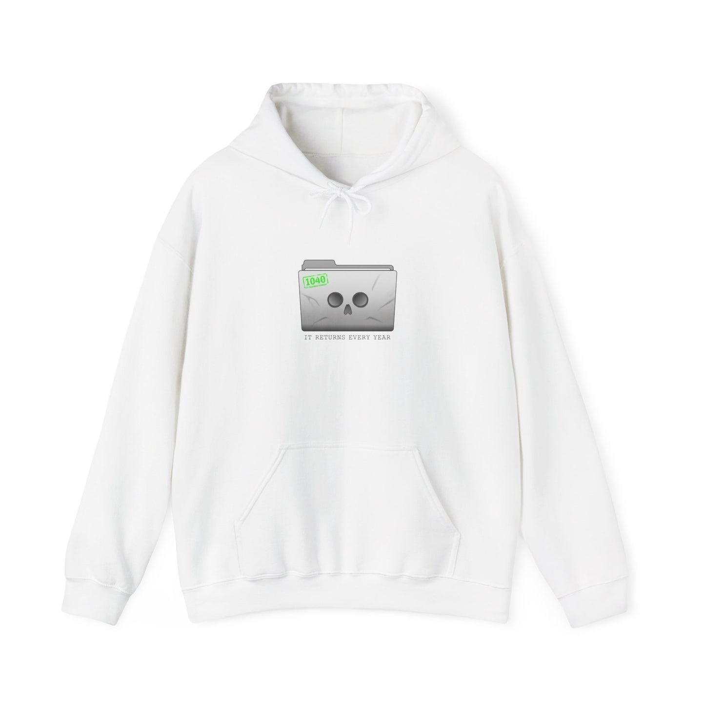 Tax Season Skull Ledger Hoodie | tax meme, IRS humor