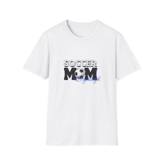 Soccer Mom T-Shirt — "Soccer Mom" Graphic Tee with Soccer Ball