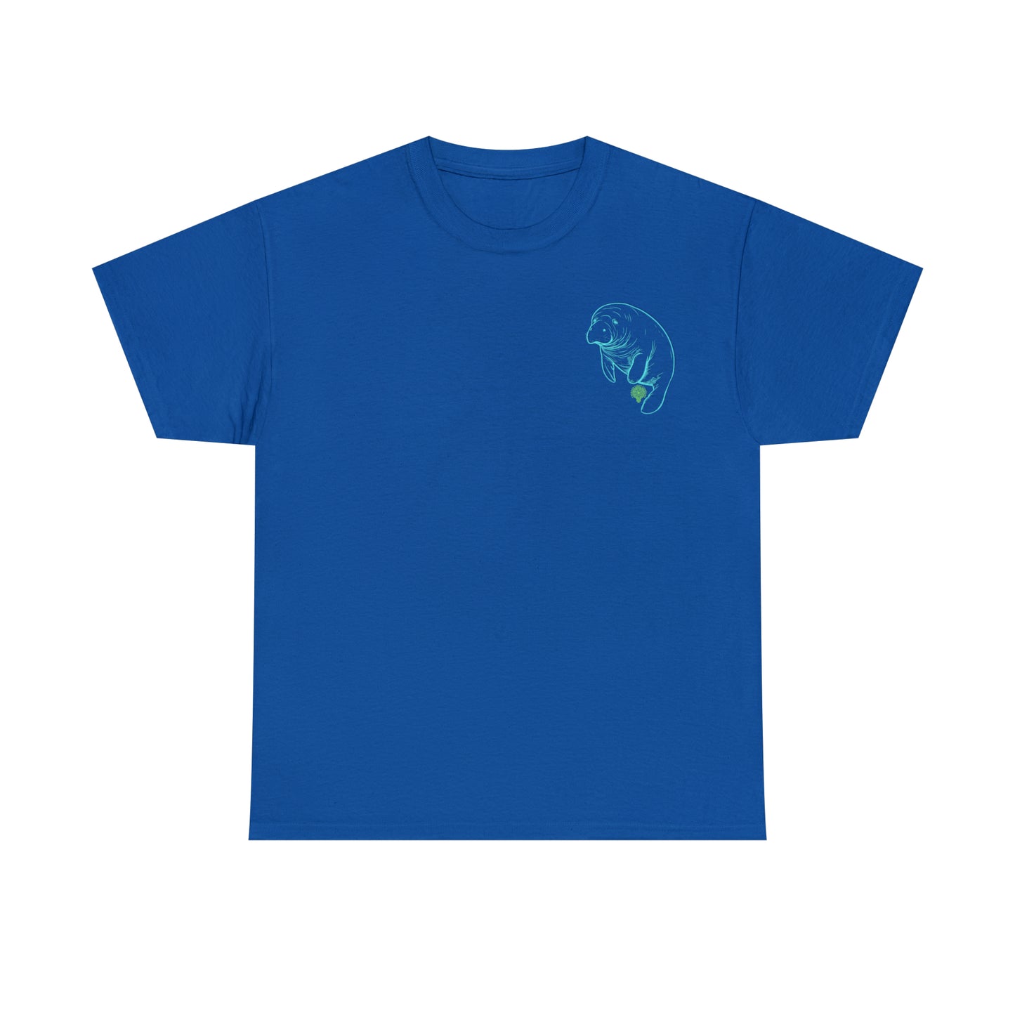 Manatees are Heroes Heavy Cotton Tee