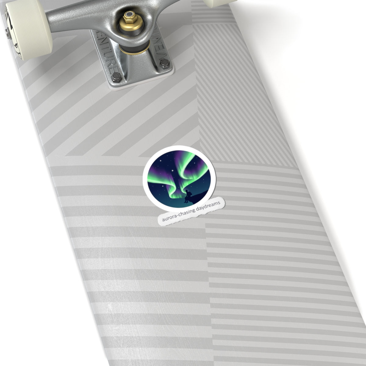 Aurora-Chasing Daydreams Northern Lights Sticker | aurora art, stargazing