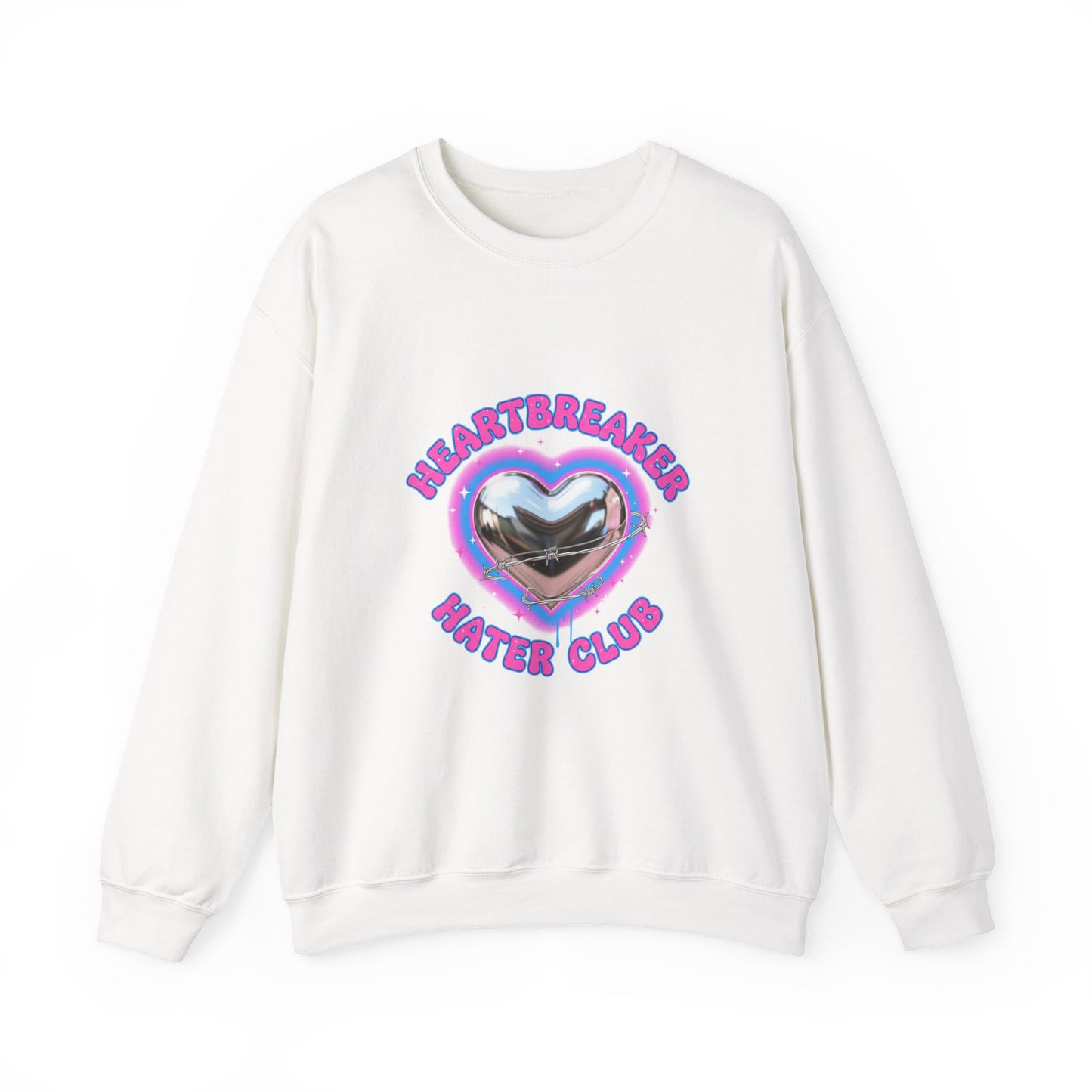 Neon Cherub Heartbreaker Hater Club Sweatshirt | airbrush shirt, Y2K graffiti
