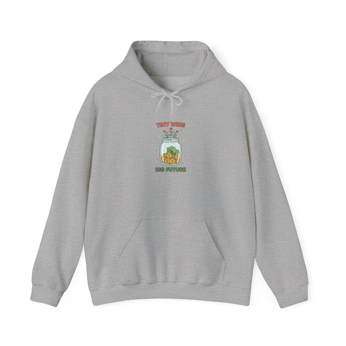 Tiny Wins, Big Future Hoodie | budget life, small wins