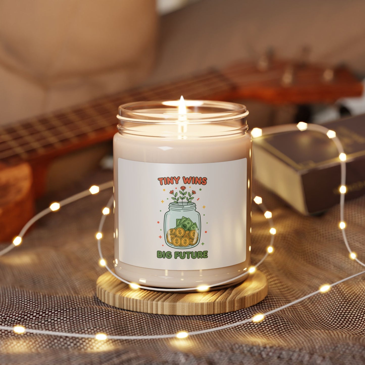 Tiny Wins Big Future Candle | Budget Life, Small Wins Soy Candle
