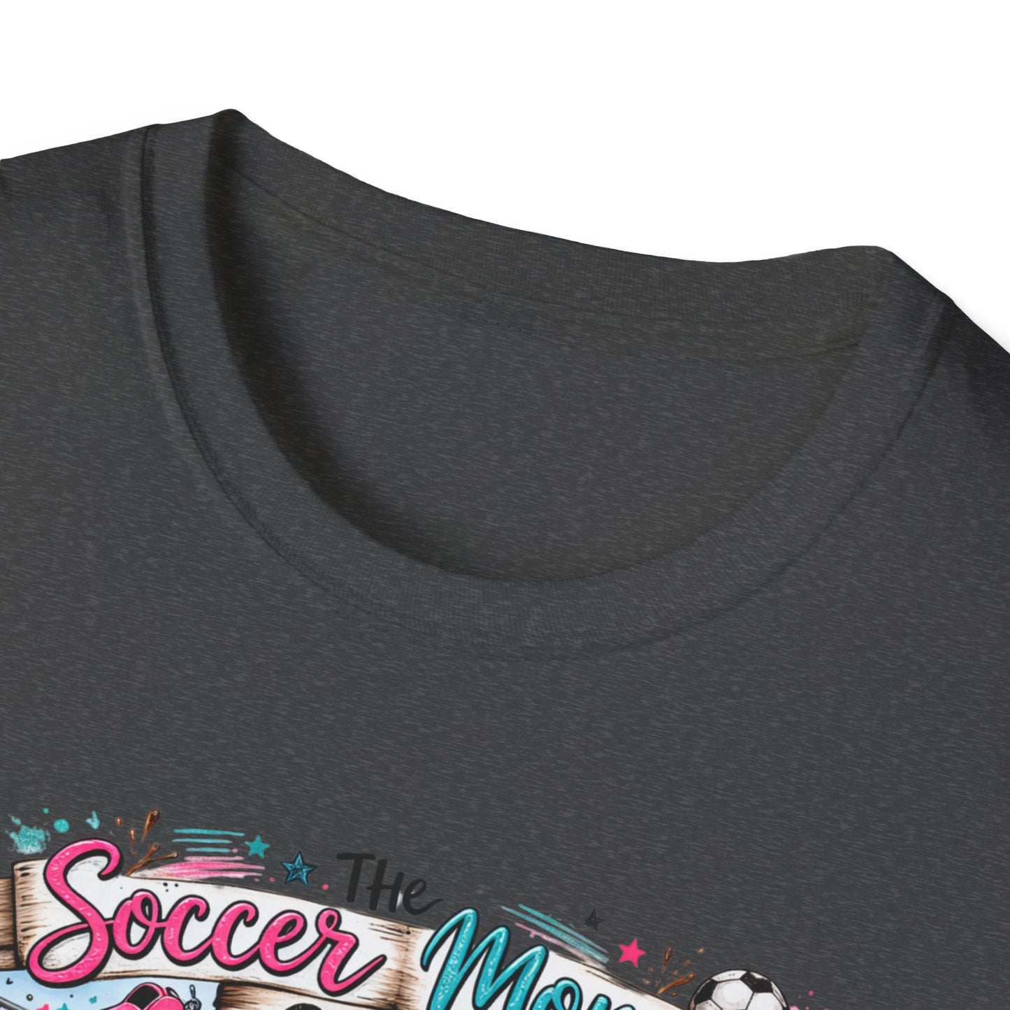 Soccer Mom Chaos Caffeine Cheering T-Shirt