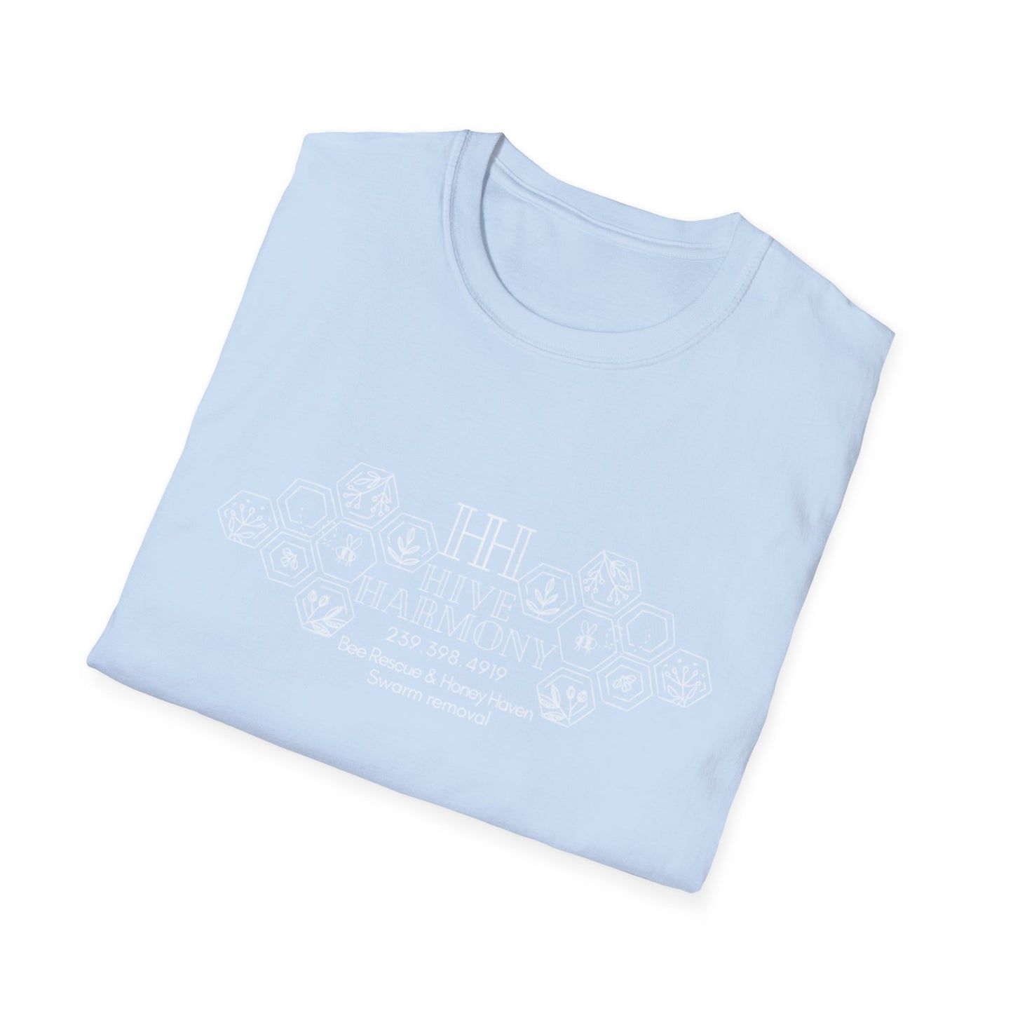 T-Shirt — "HH Home Co." Floral Monogram Tee