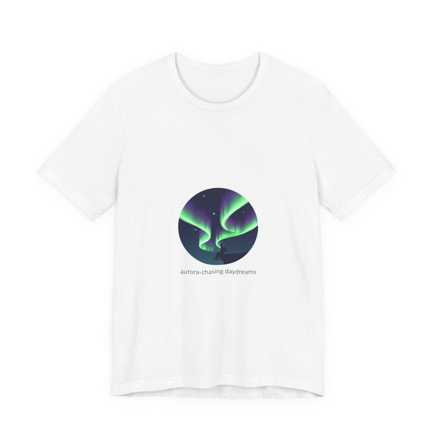 Aurora-Chasing Daydreams T-Shirt | northern lights, aurora art