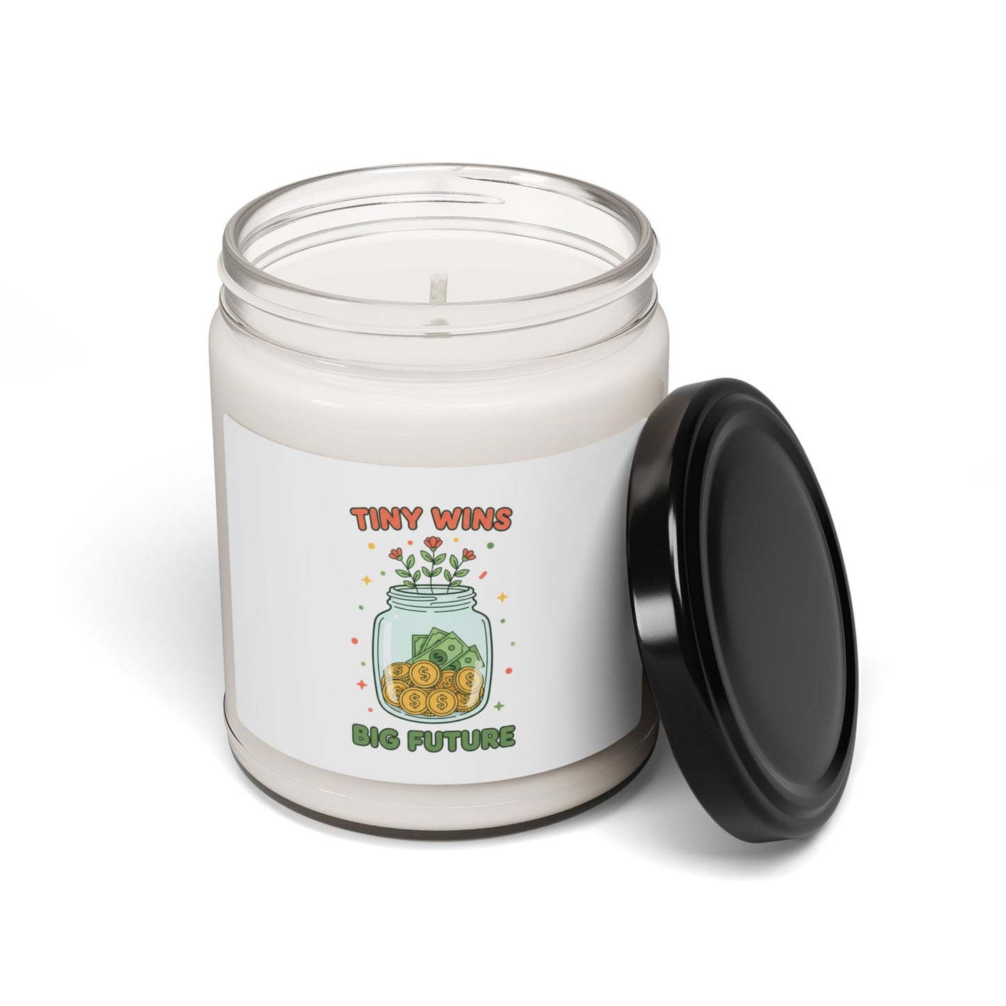 Tiny Wins Big Future Candle | Budget Life, Small Wins Soy Candle