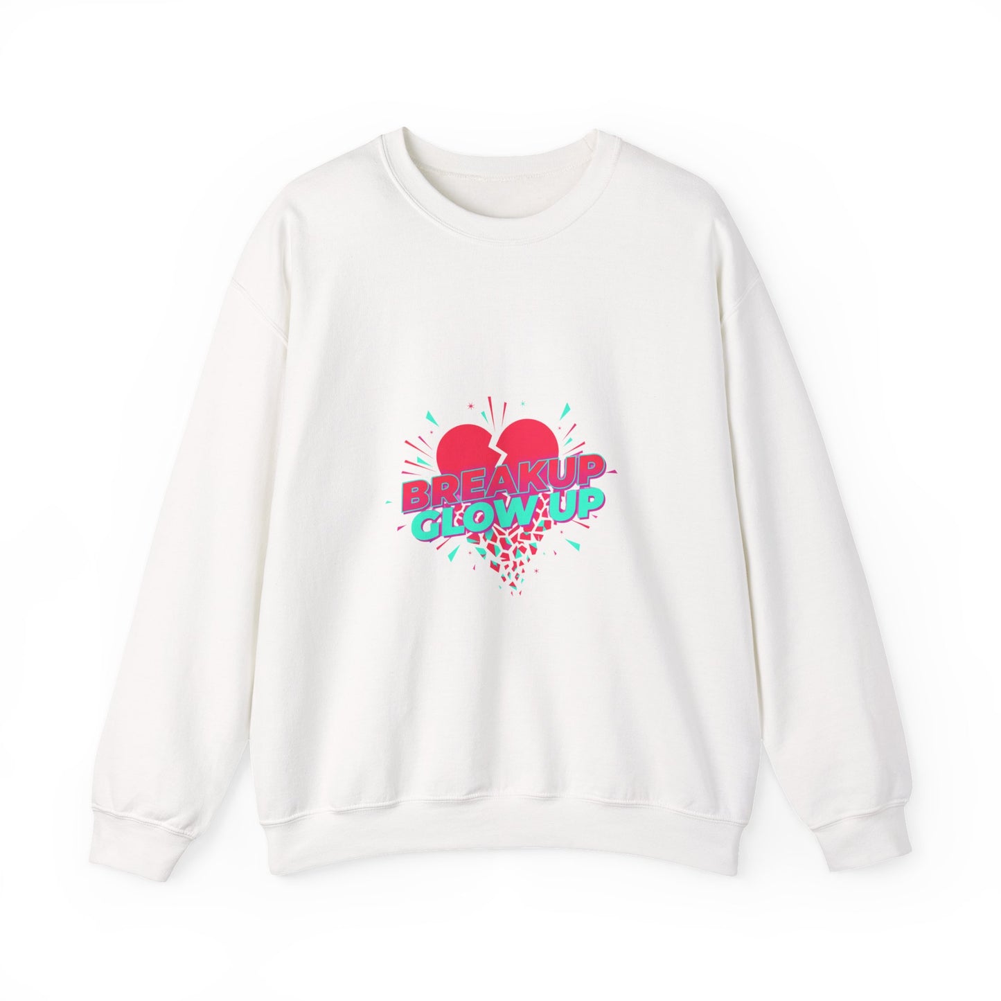 Breakup Glow Up Crewneck Sweatshirt | self upgrade, single era