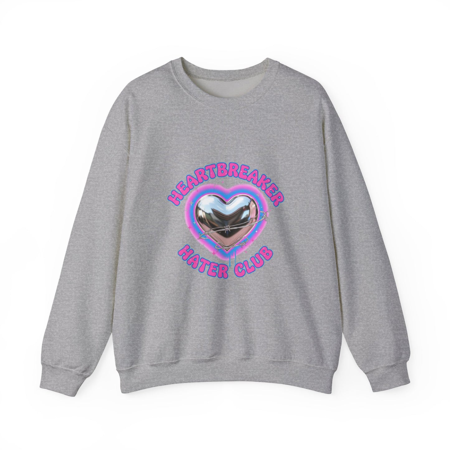 Neon Cherub Heartbreaker Hater Club Sweatshirt | airbrush shirt, Y2K graffiti