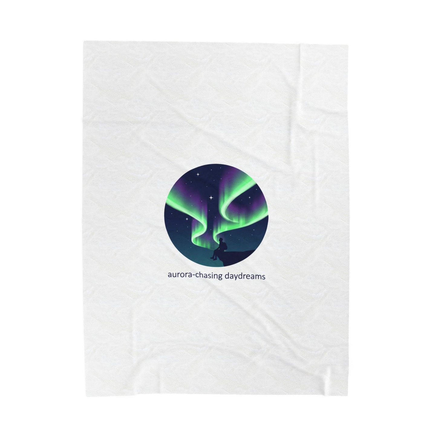 northern lights velveteen plush blanket | aurora art, stargazing sky show