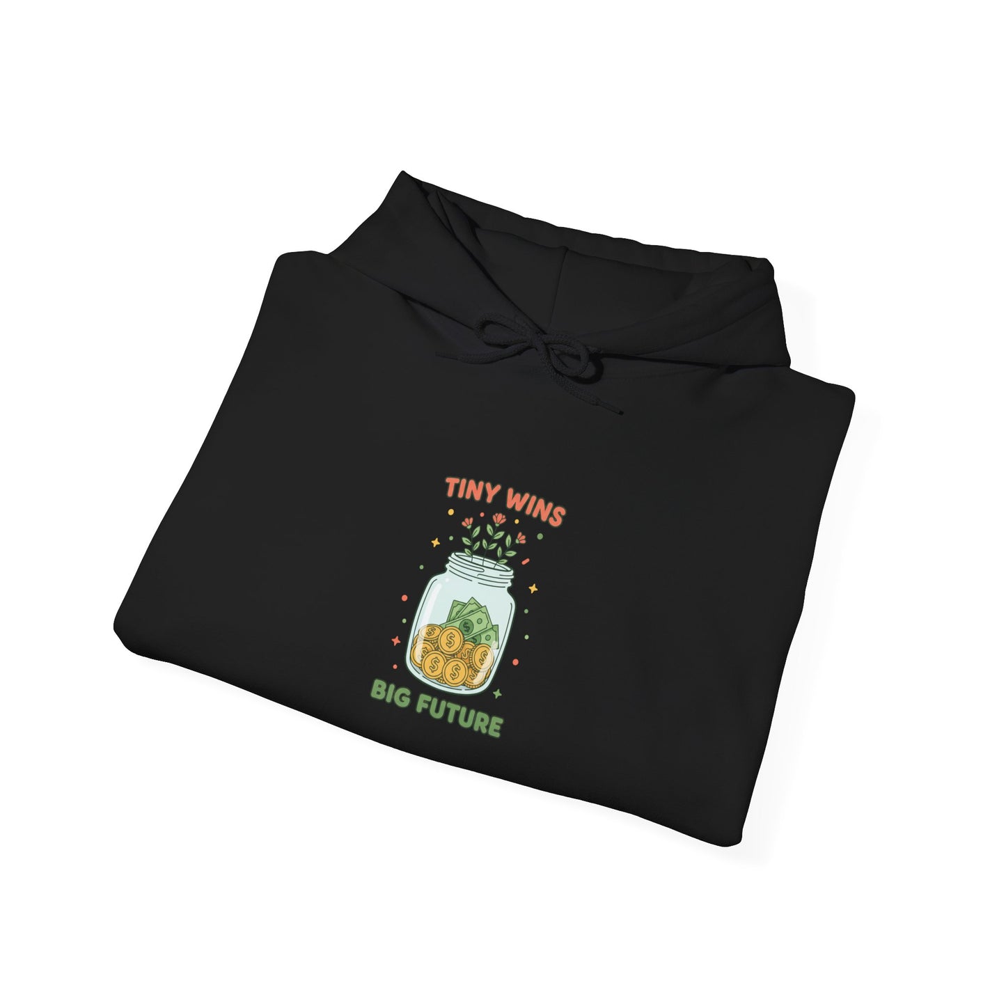 Tiny Wins, Big Future Hoodie | budget life, small wins