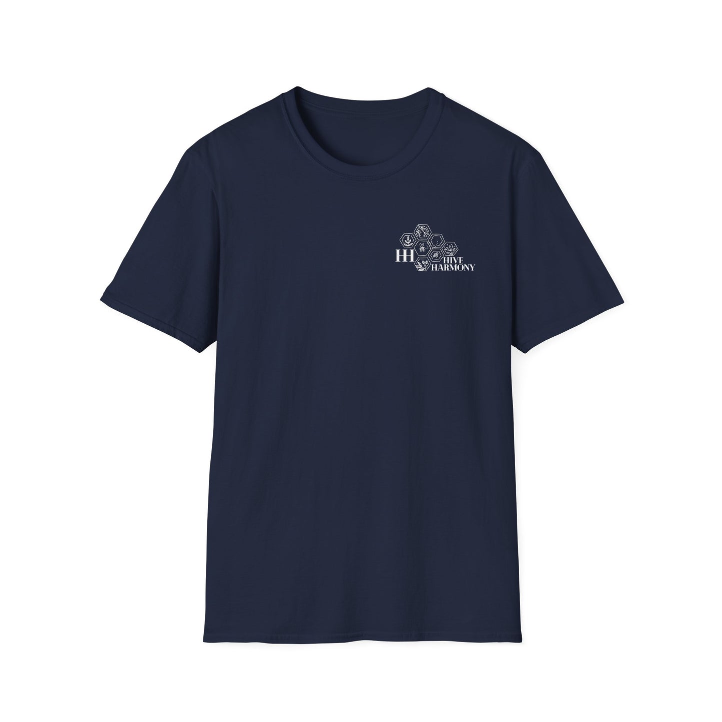 Heritage Home Floral Crest T-Shirt — Minimal Vintage Logo Tee