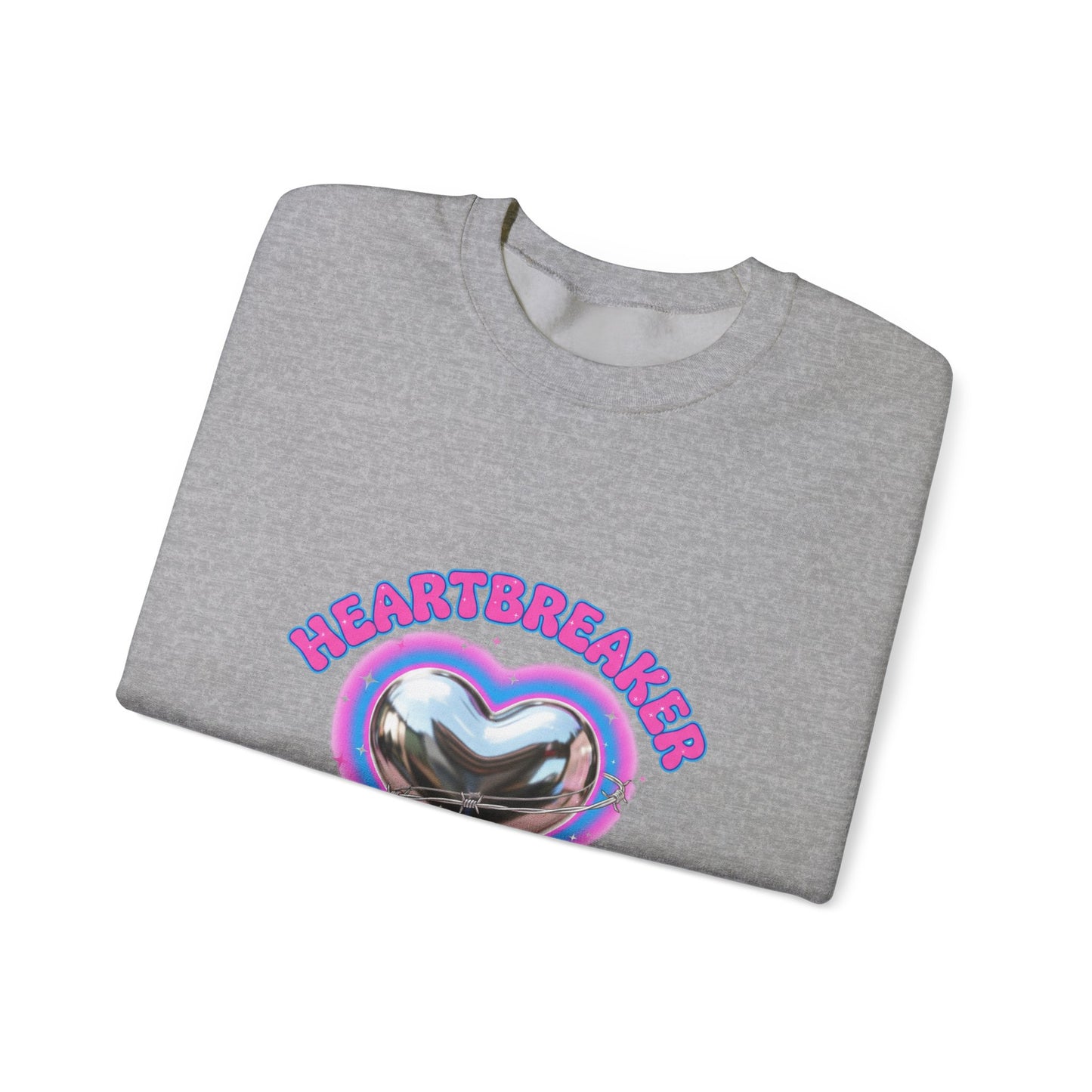 Neon Cherub Heartbreaker Hater Club Sweatshirt | airbrush shirt, Y2K graffiti