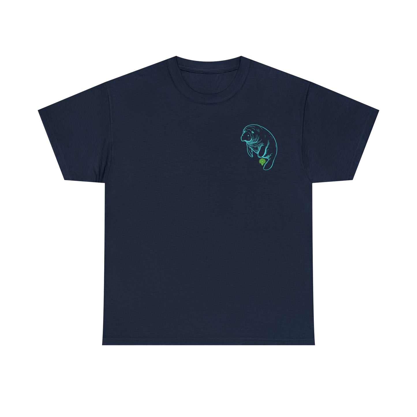 Manatees are Heroes Heavy Cotton Tee