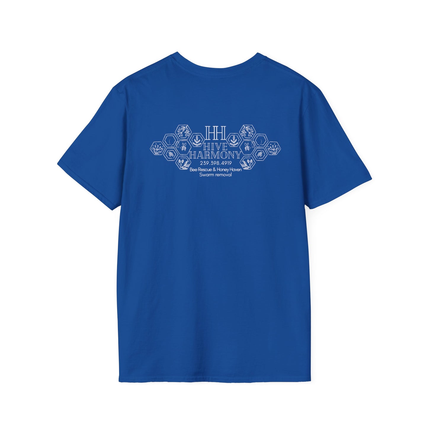 Heritage Home Floral Crest T-Shirt — Minimal Vintage Logo Tee