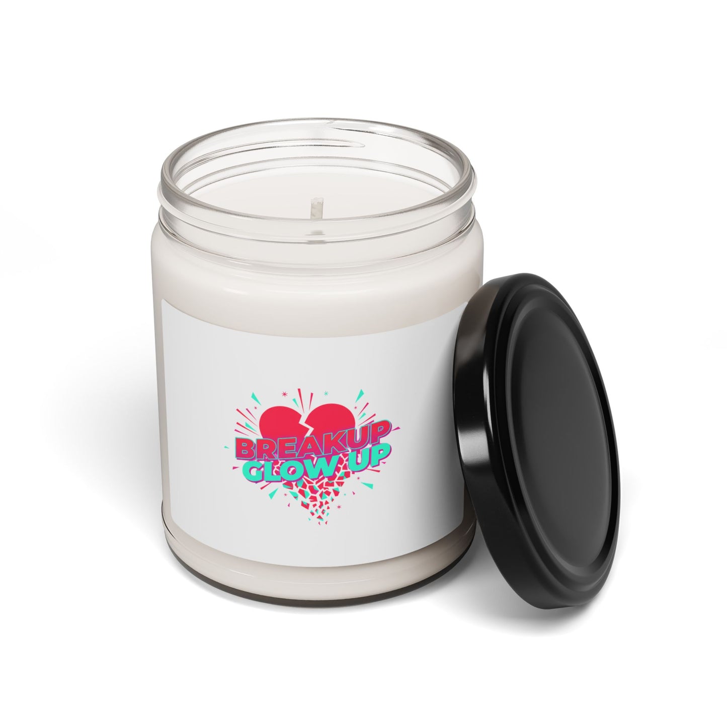Breakup Glow-Up Soy Candle, self upgrade, recharging single era