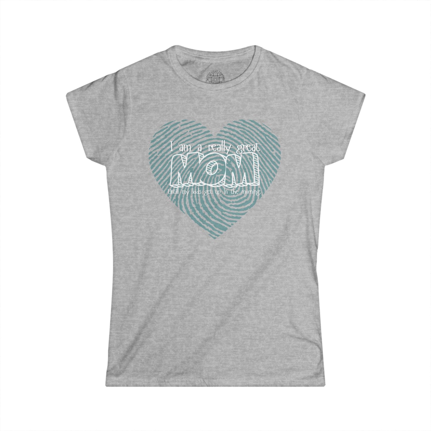 Women's Softstyle Tee "I am a great mom"