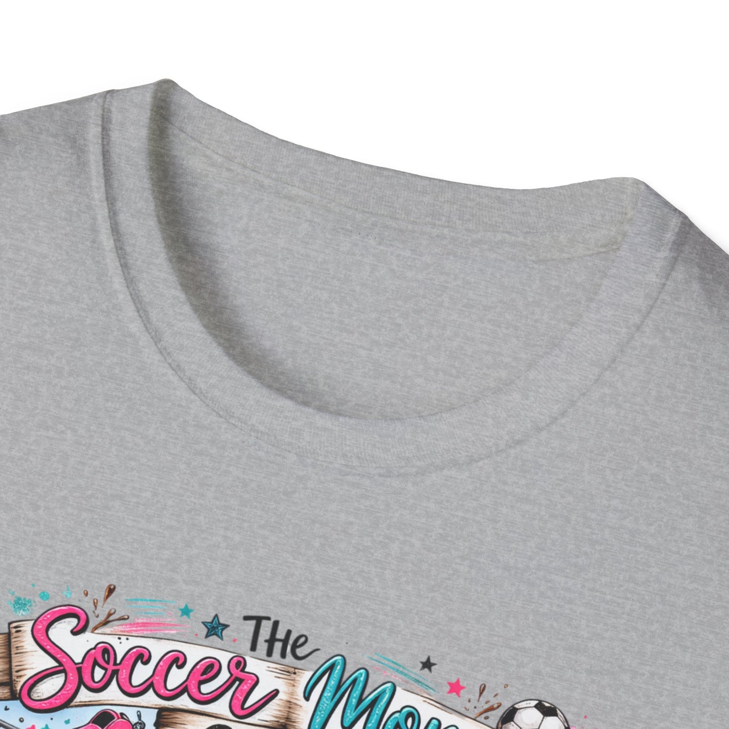 Soccer Mom Chaos Caffeine Cheering T-Shirt