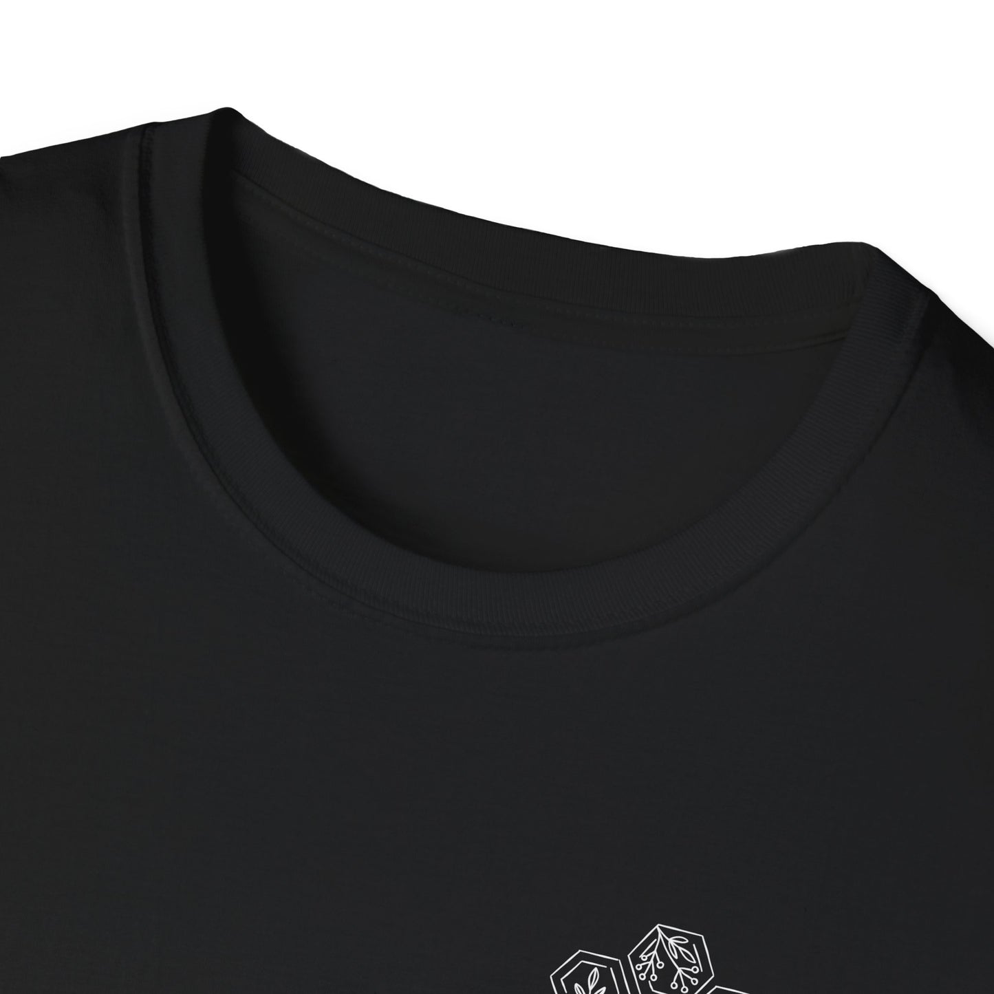 Heritage Home Floral Crest T-Shirt — Minimal Vintage Logo Tee