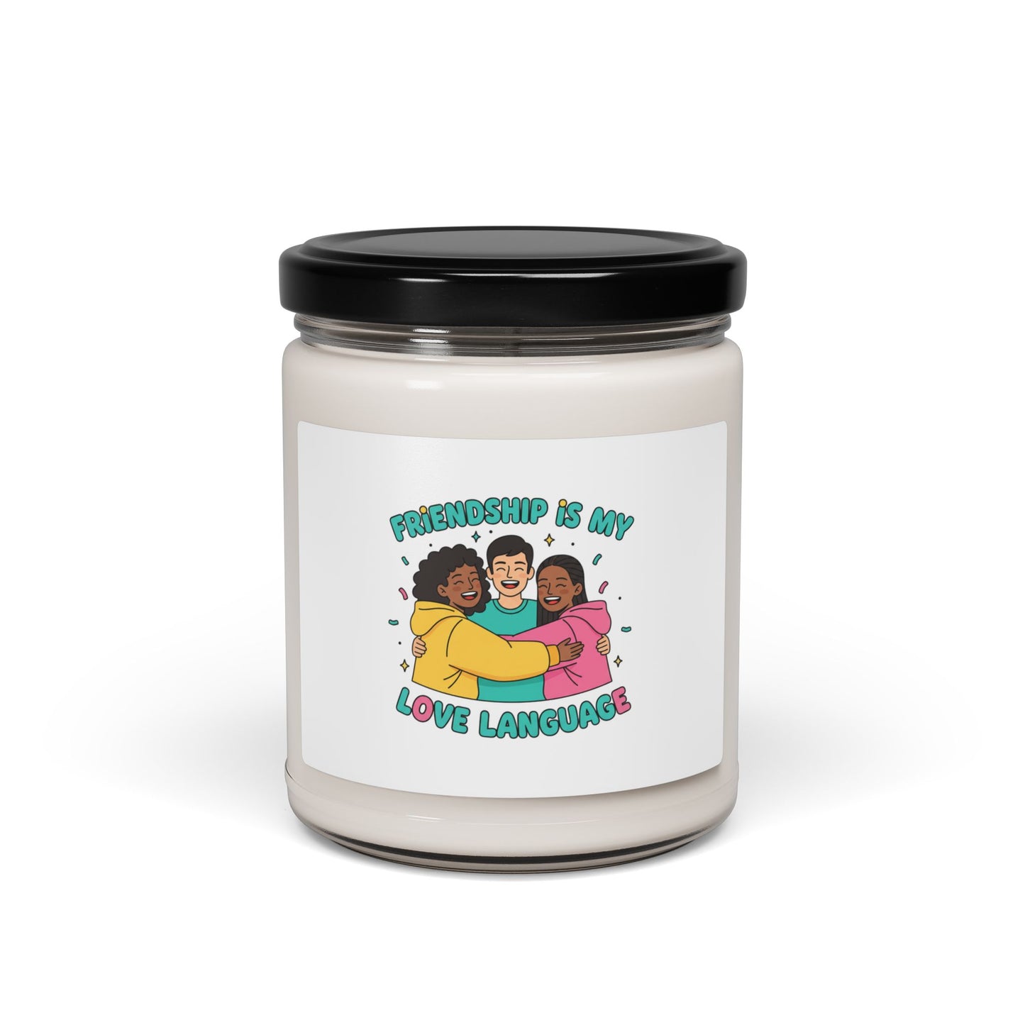 Friendship Is My Love Language Candle | Soy 9oz, Platonic Love Keepsake