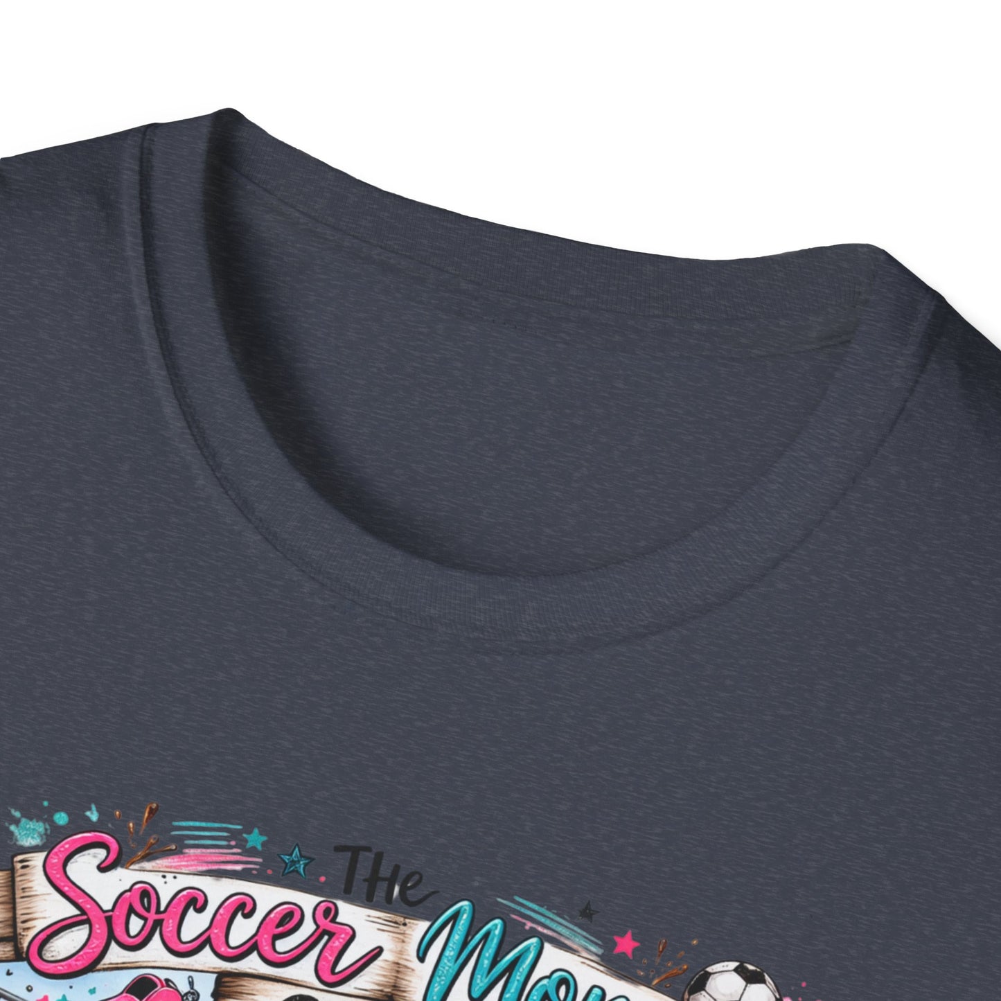 Soccer Mom Chaos Caffeine Cheering T-Shirt