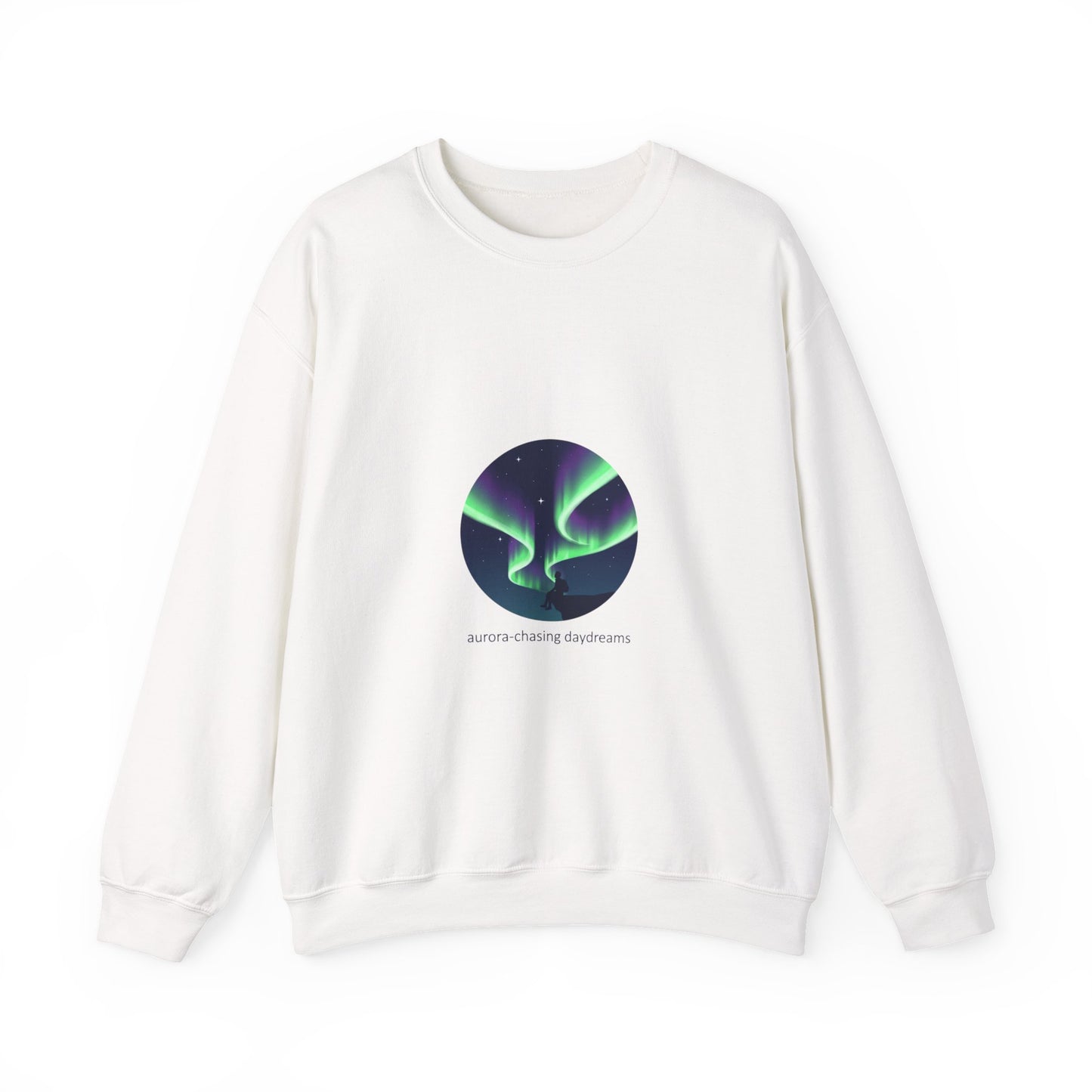 Aurora Chasing Daydreams Sweatshirt | northern lights, aurora art