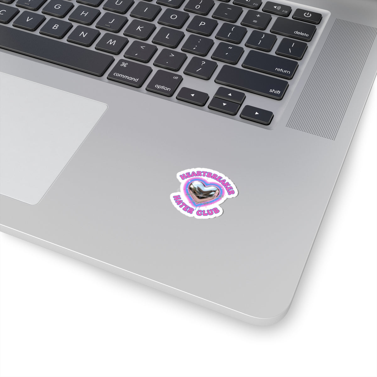 Heartbreaker Hater Club sticker | neon airbrush, Y2K graffiti