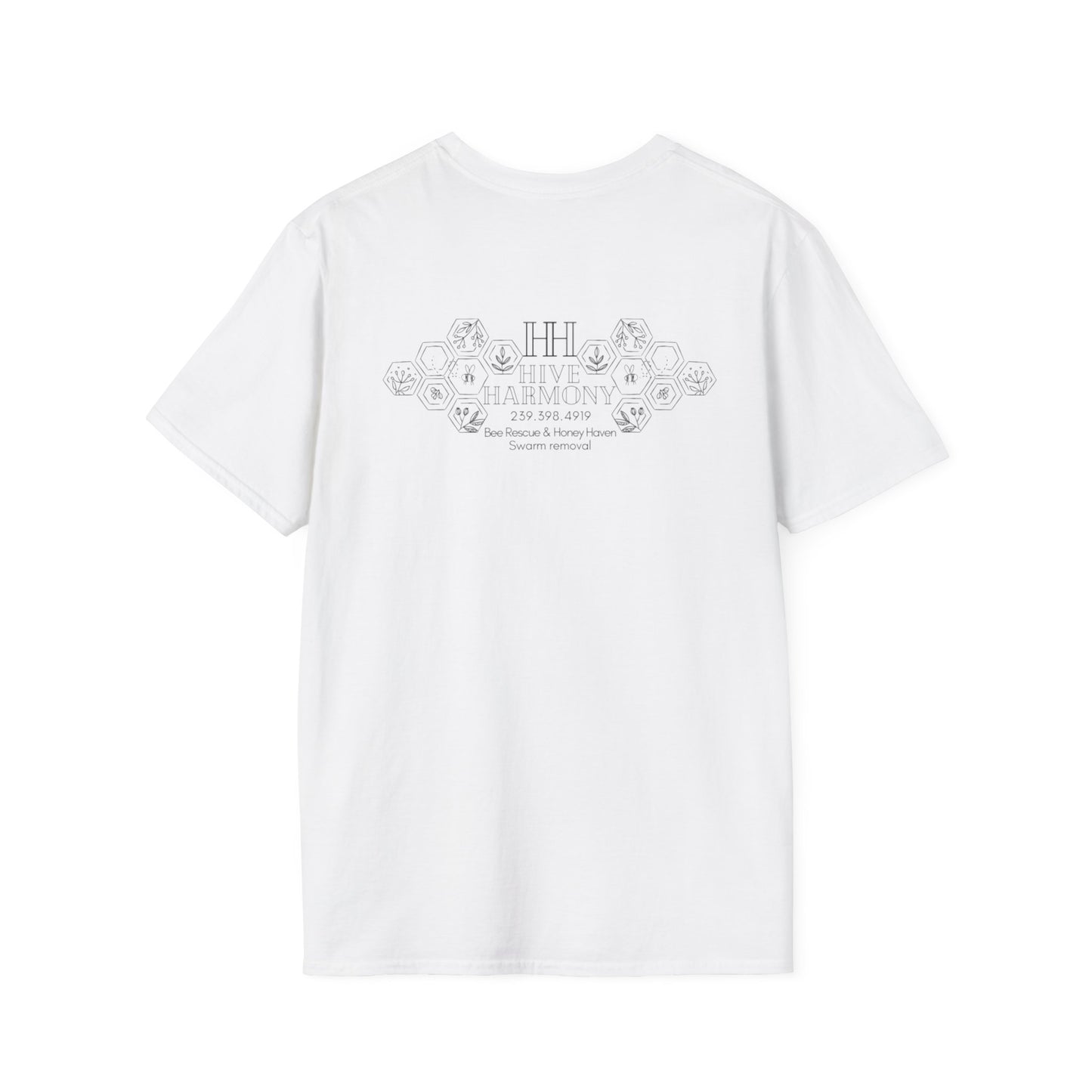 Heritage Home Floral Crest T-Shirt — Minimal Vintage Logo Tee