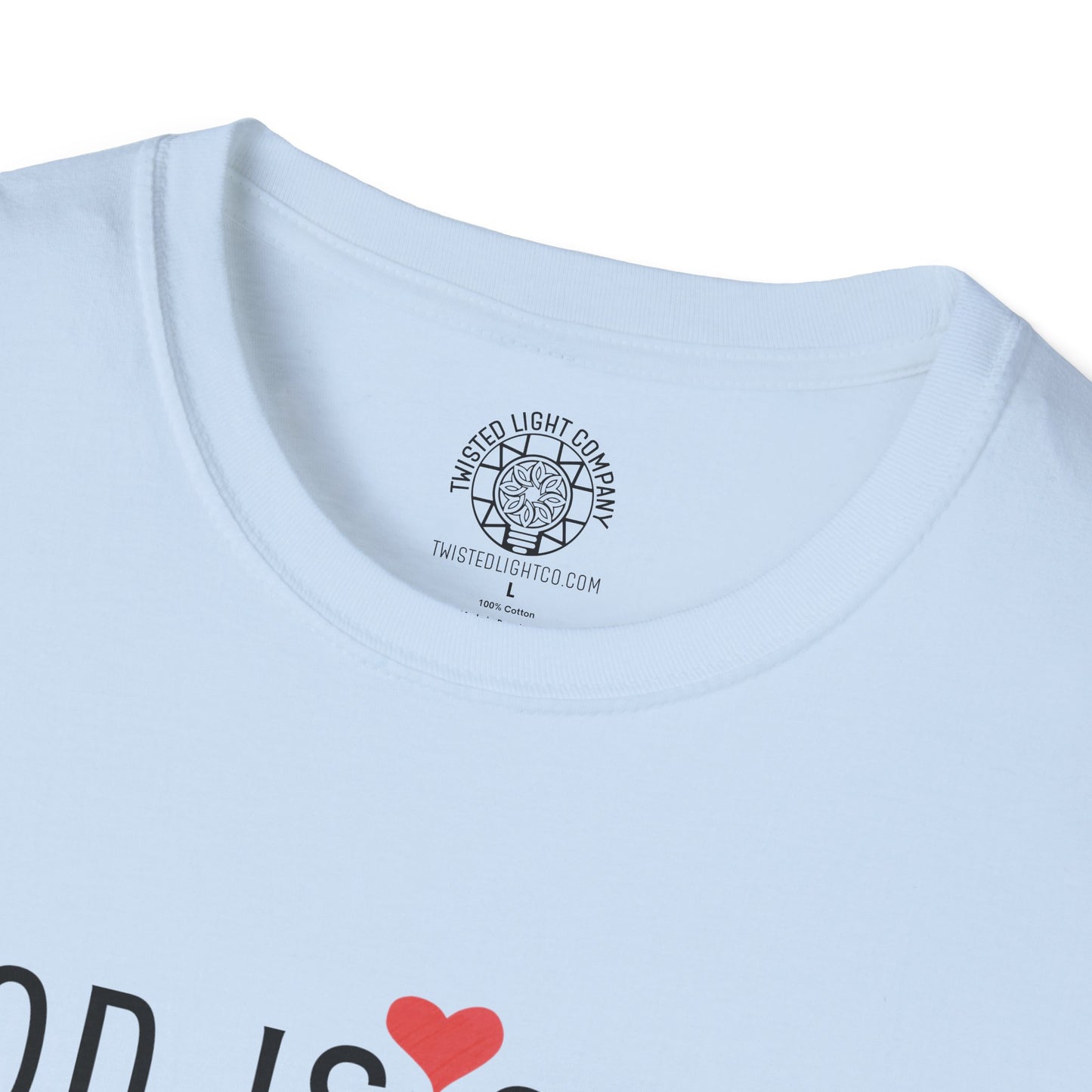 God Is Still Writing Your Story T-Shirt — Inspirational Christian Tee with Heart & Cross Back