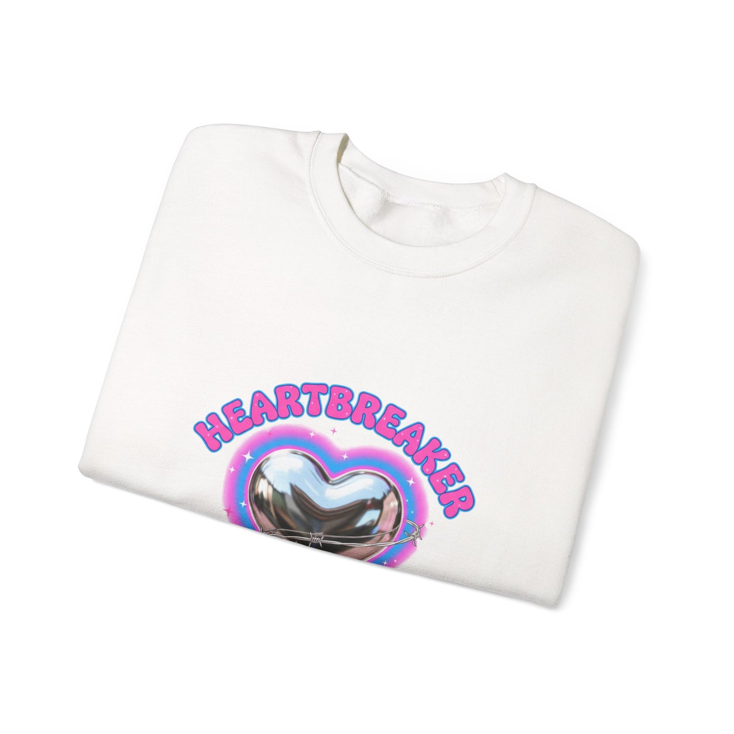 Neon Cherub Heartbreaker Hater Club Sweatshirt | airbrush shirt, Y2K graffiti