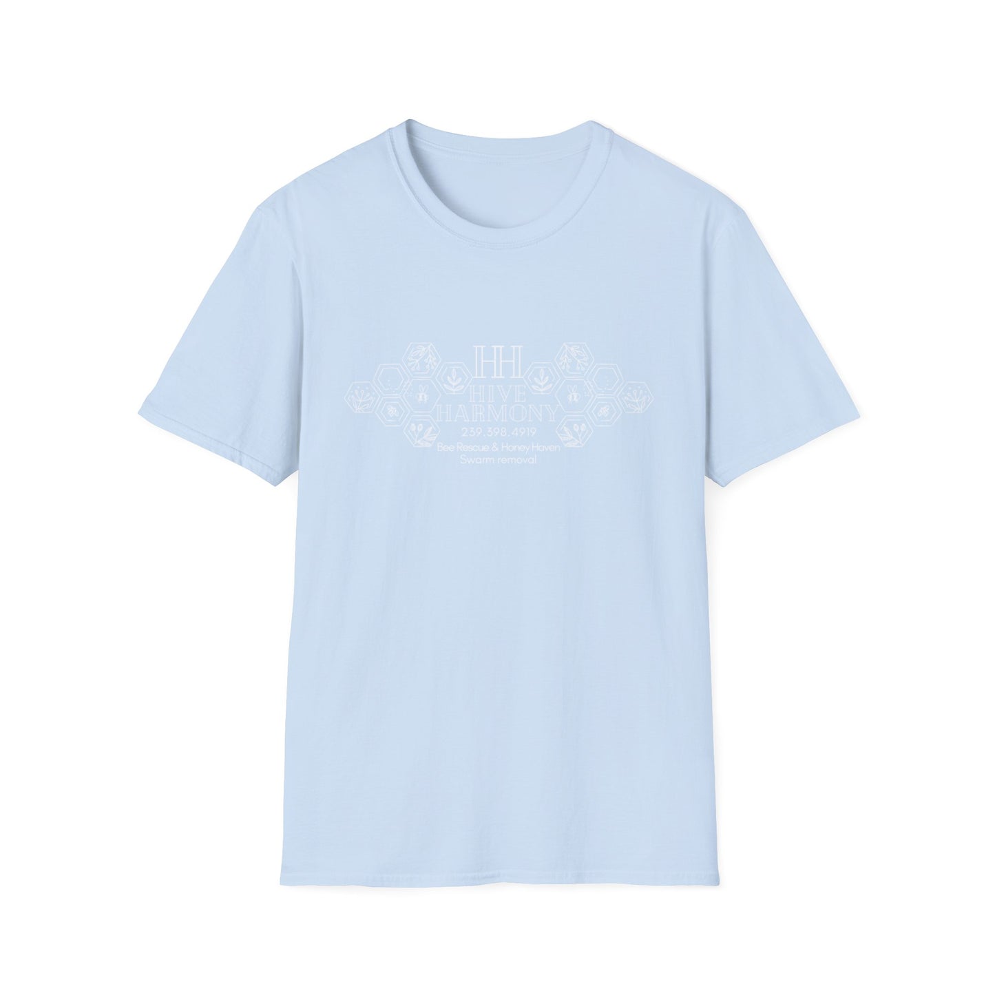 T-Shirt — "HH Home Co." Floral Monogram Tee