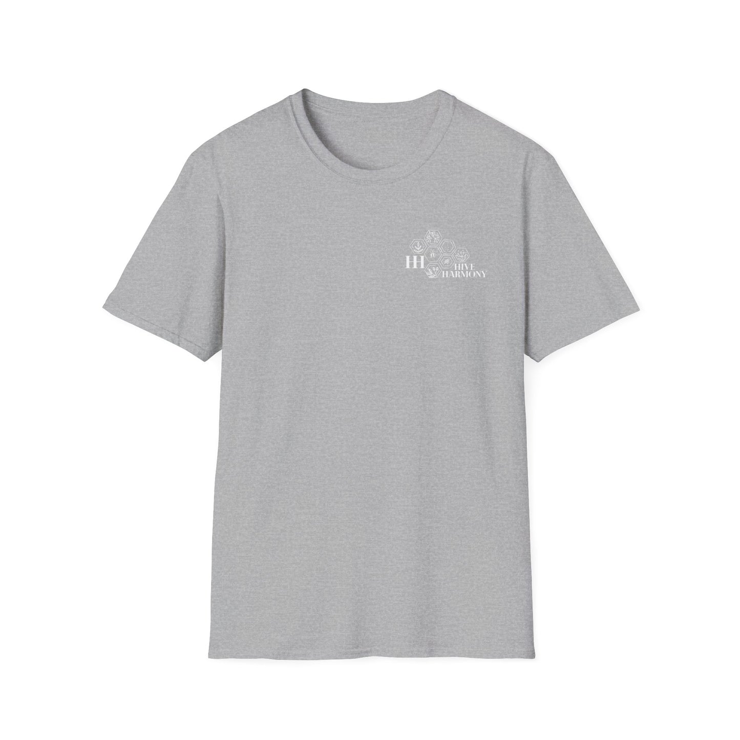 Heritage Home Floral Crest T-Shirt — Minimal Vintage Logo Tee