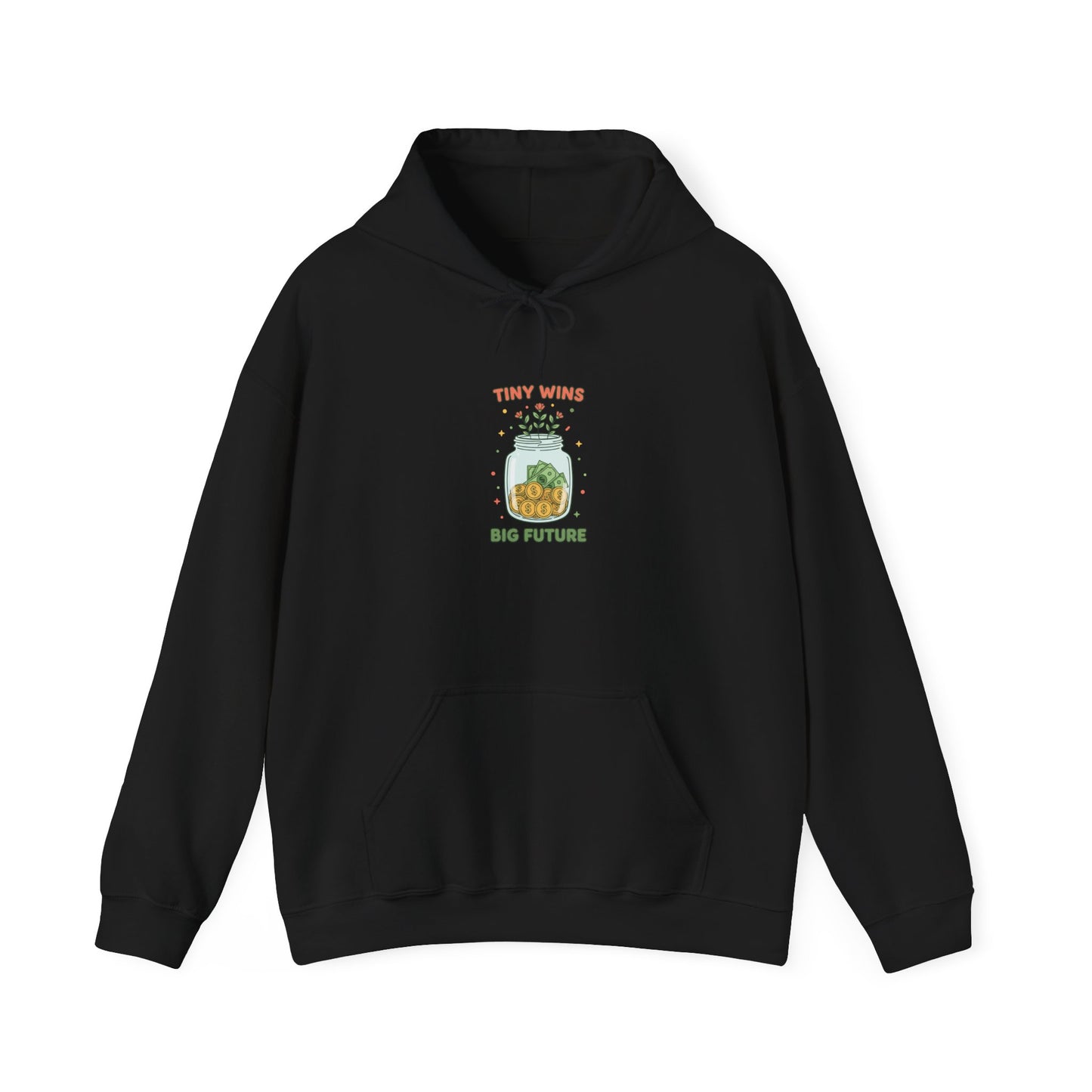 Tiny Wins, Big Future Hoodie | budget life, small wins