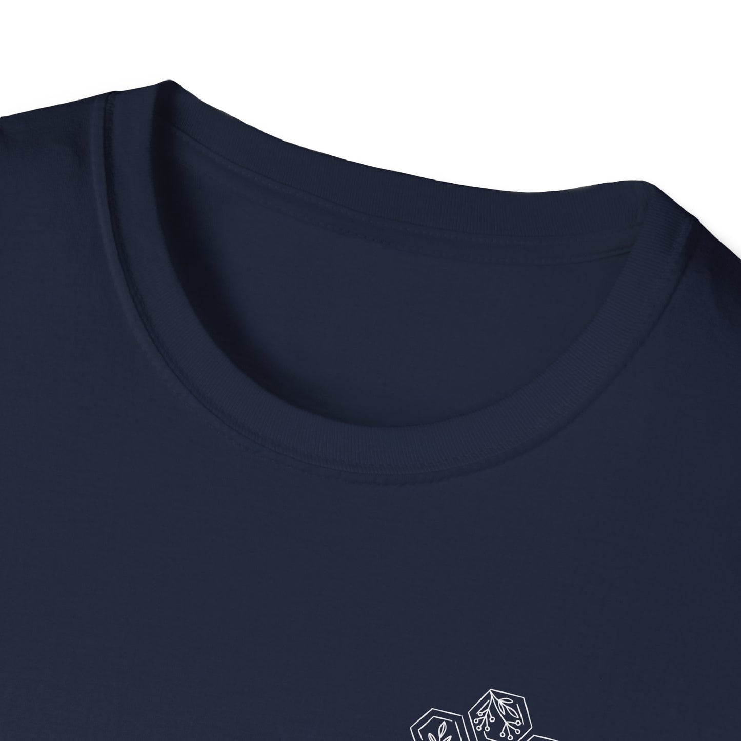 Heritage Home Floral Crest T-Shirt — Minimal Vintage Logo Tee