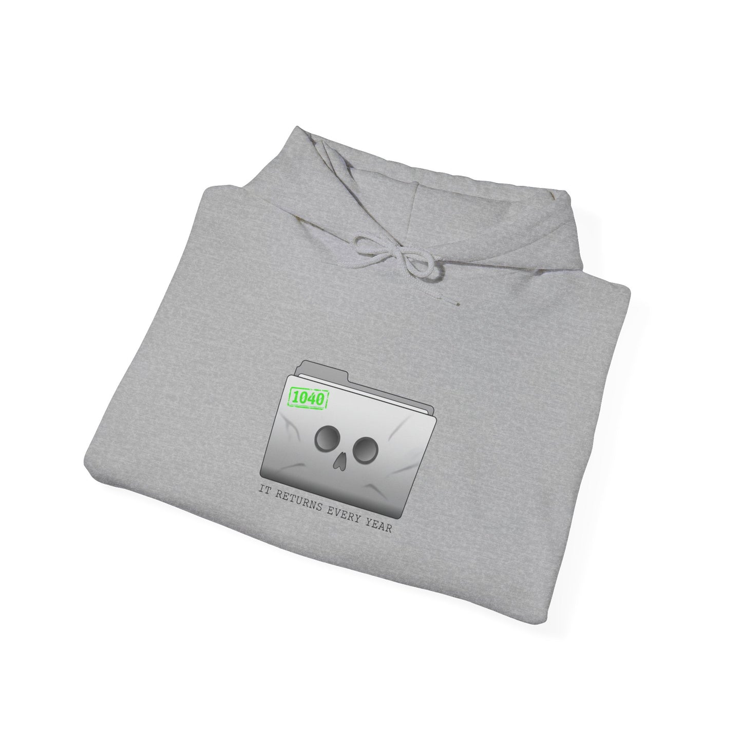 Tax Season Skull Ledger Hoodie | tax meme, IRS humor
