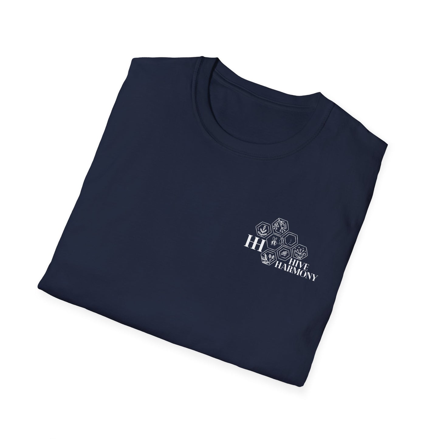 Heritage Home Floral Crest T-Shirt — Minimal Vintage Logo Tee