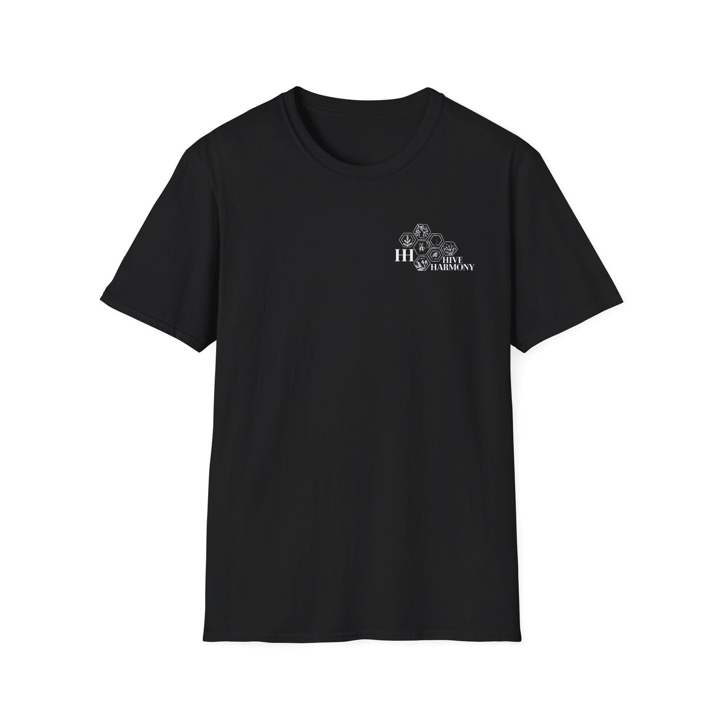 Heritage Home Floral Crest T-Shirt — Minimal Vintage Logo Tee
