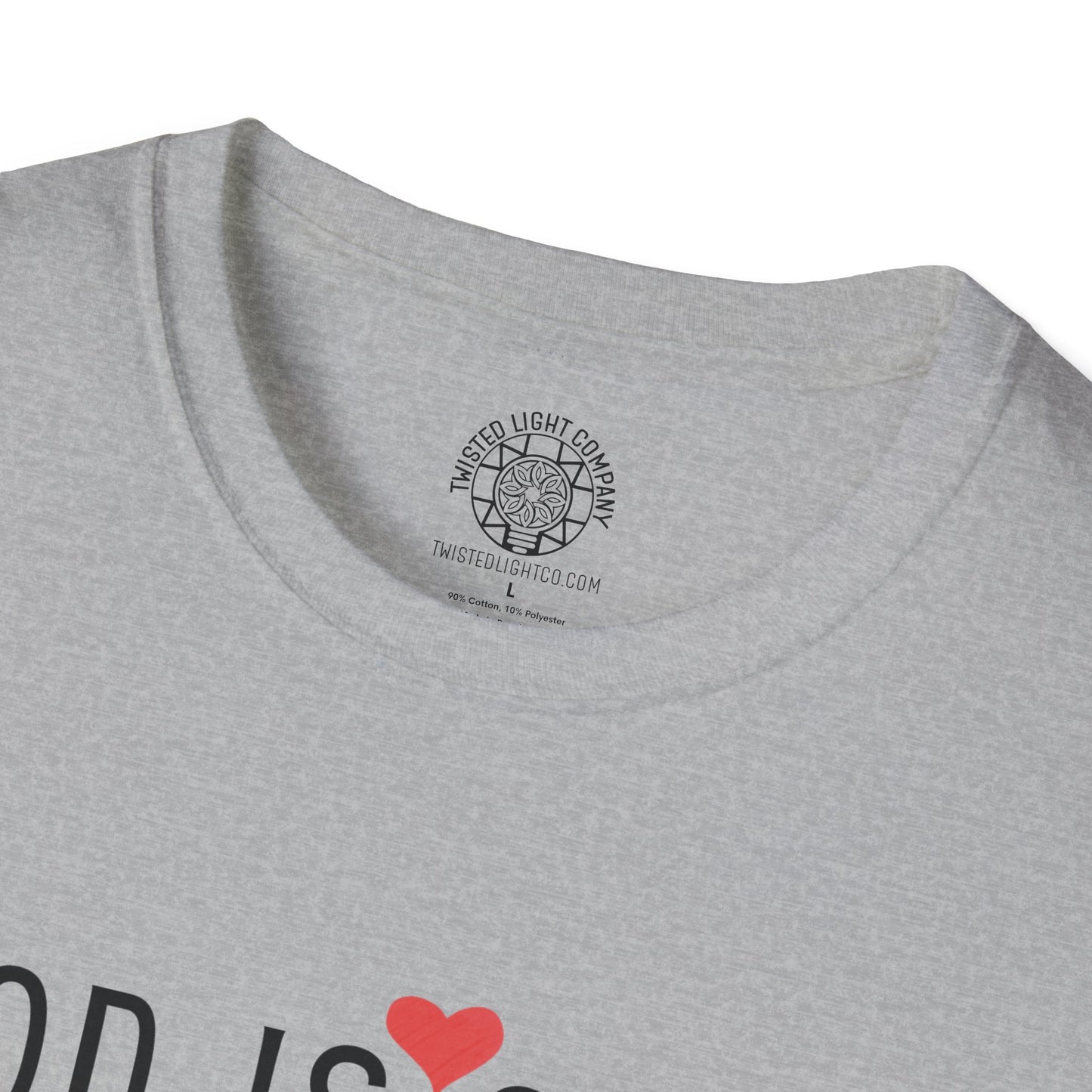 God Is Still Writing Your Story T-Shirt — Inspirational Christian Tee with Heart & Cross Back