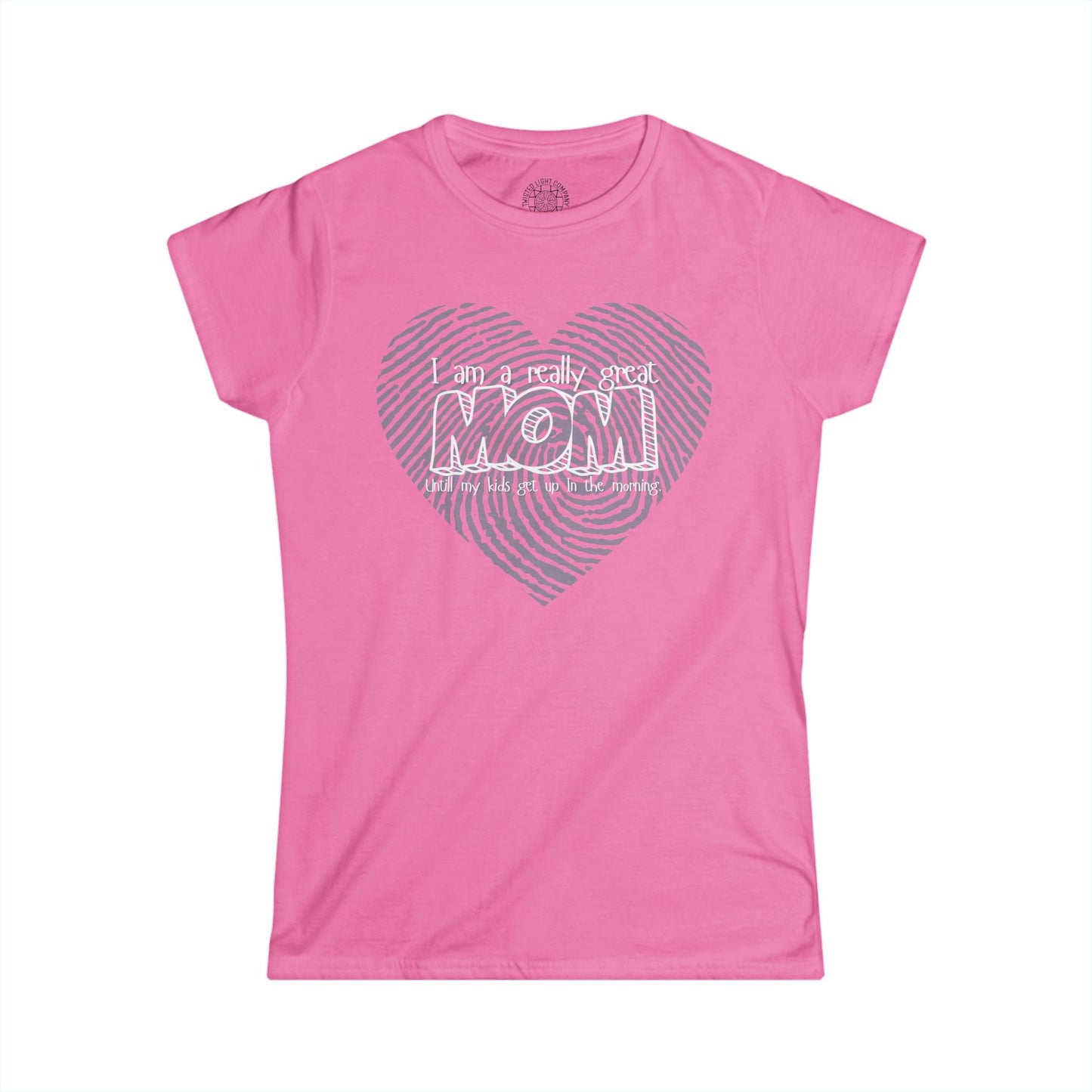 Women's Softstyle Tee "I am a great mom"