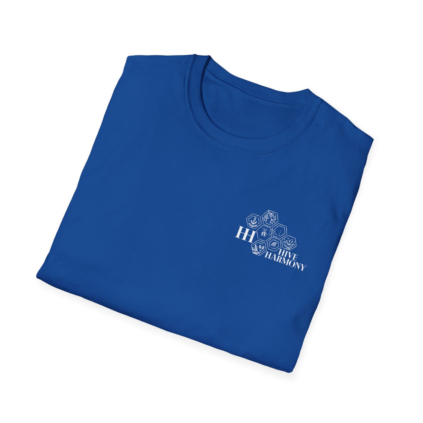 Heritage Home Floral Crest T-Shirt — Minimal Vintage Logo Tee